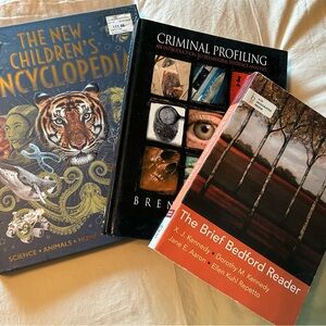 Set of Three Educational Books